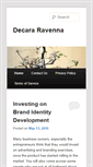 Mobile Screenshot of decararavenna.com